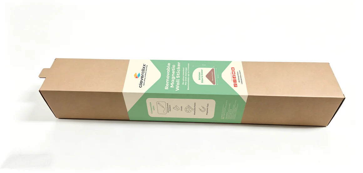 Cleverclixx | Magnetische muursticker | Mocha Cream