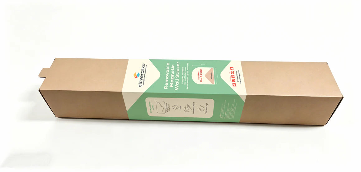Cleverclixx | Magnetische muursticker | Soft Nude