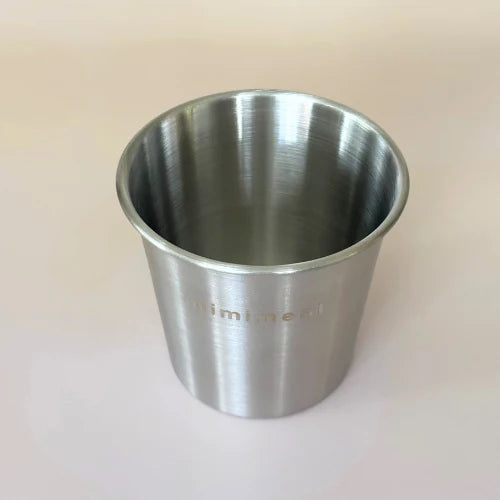 Mimimeal | RVS open drinkbeker | Set van 2