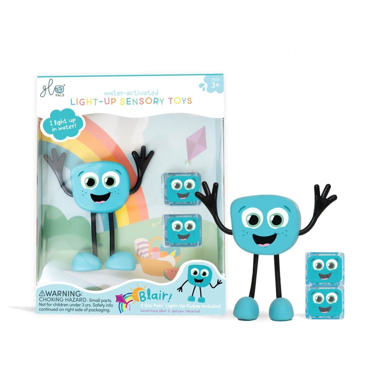 Glo Pals | Characters | Blauw | Blair
