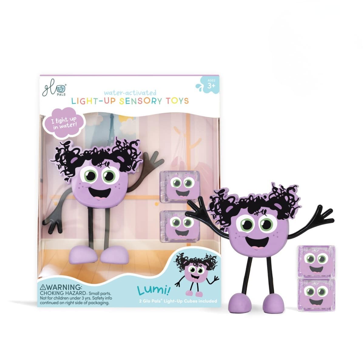 Glo Pals | Characters | Paars | Lumi