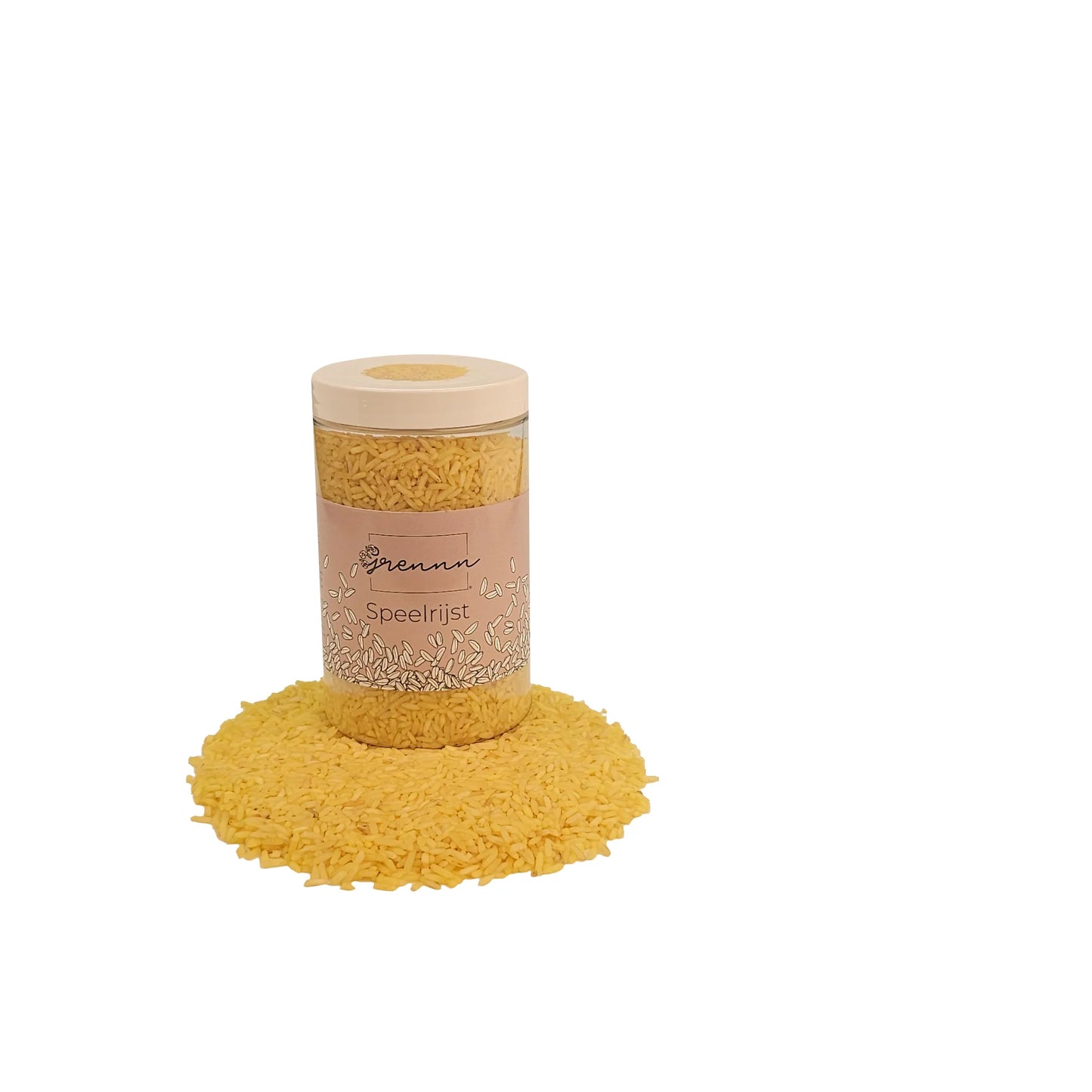 Grennn | Speelrijst | Geel | 750 gram