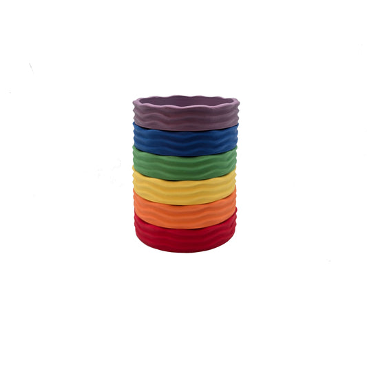 Grennn | Speelbakjes set | Wave | Regenboog