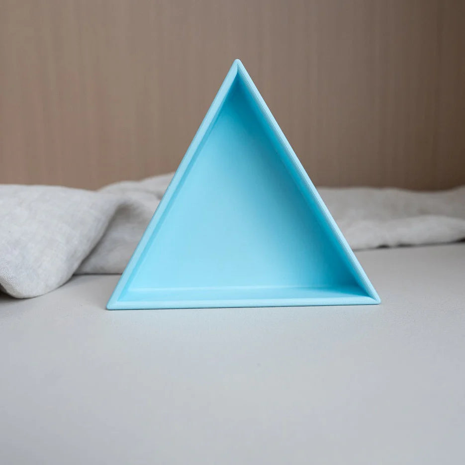 Grennn | Inlegdriehoek | Mandigo | Pastel blauw