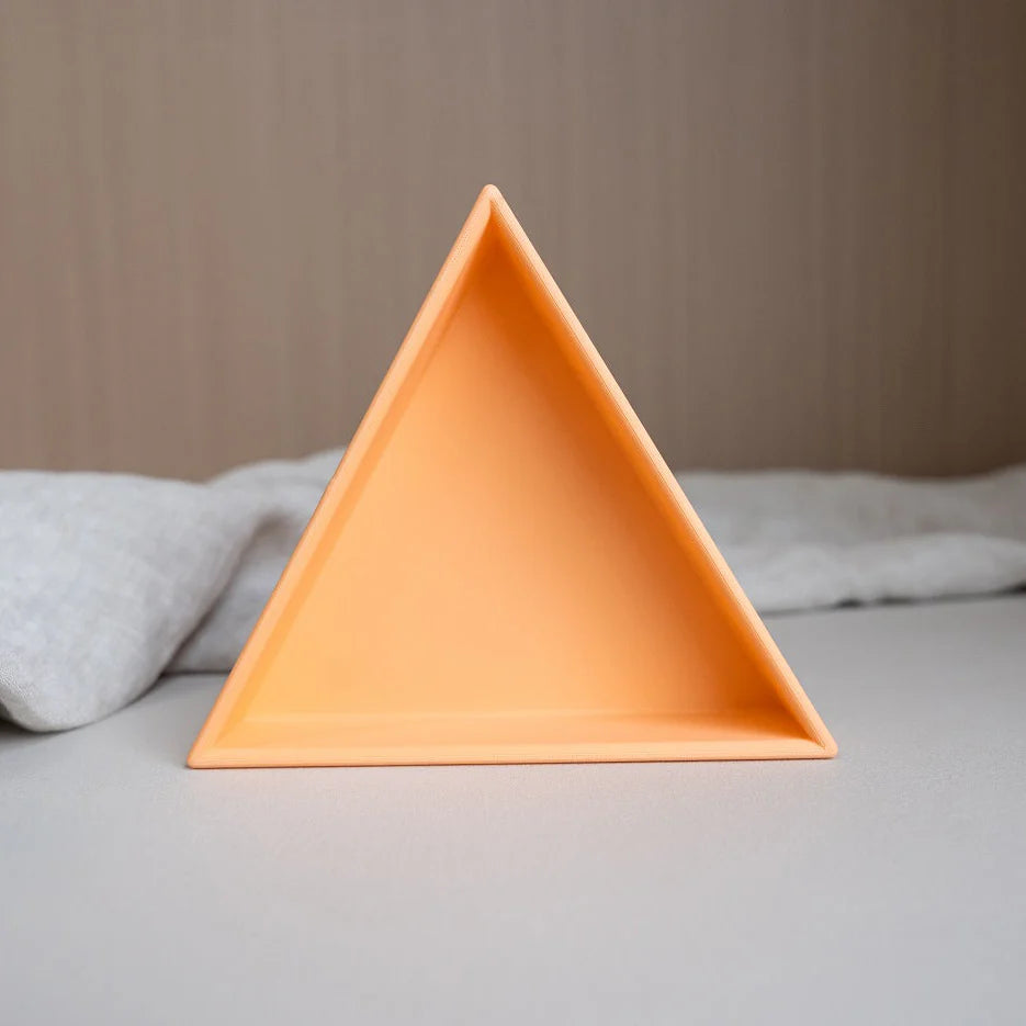 Grennn | Inlegdriehoek | Mandigo | Pastel oranje