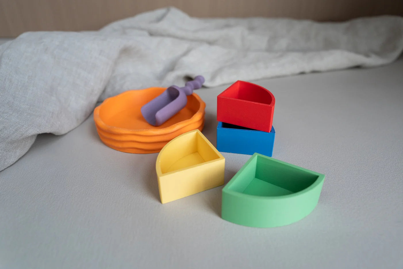 Grennn | Kwartcirkel set | Regenboog