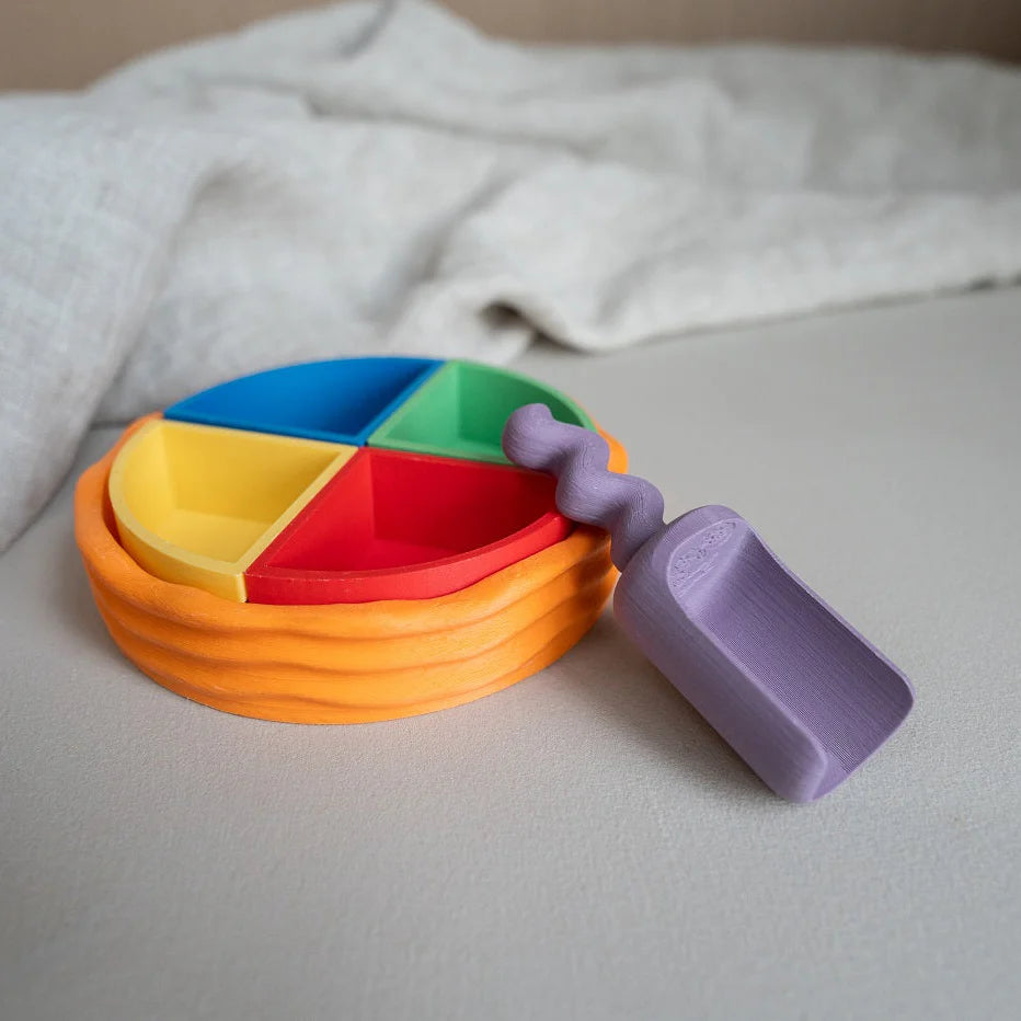 Grennn | Kwartcirkel set | Regenboog