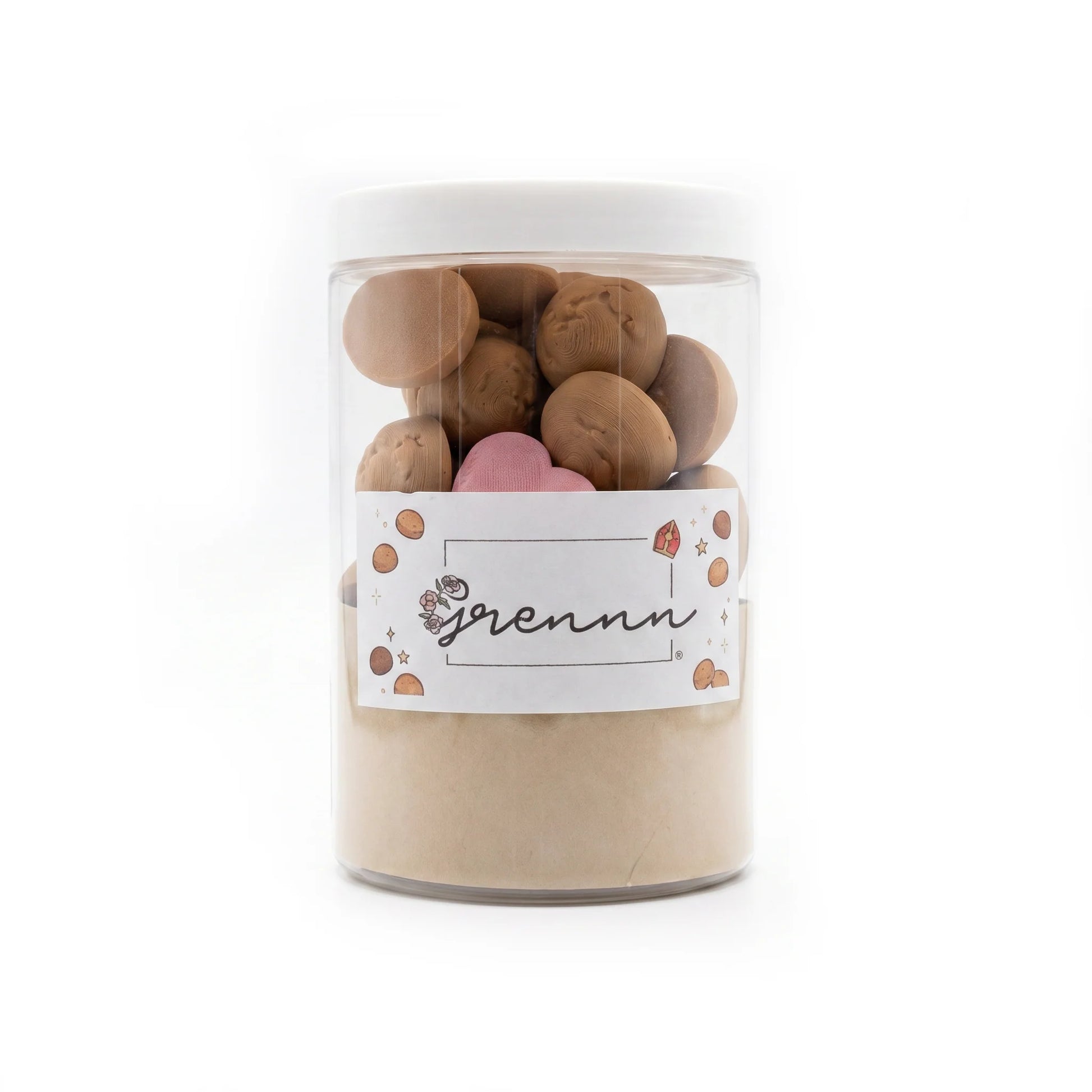 Grennn Magic Sand schoencadeau met kruidnotenstrooimix