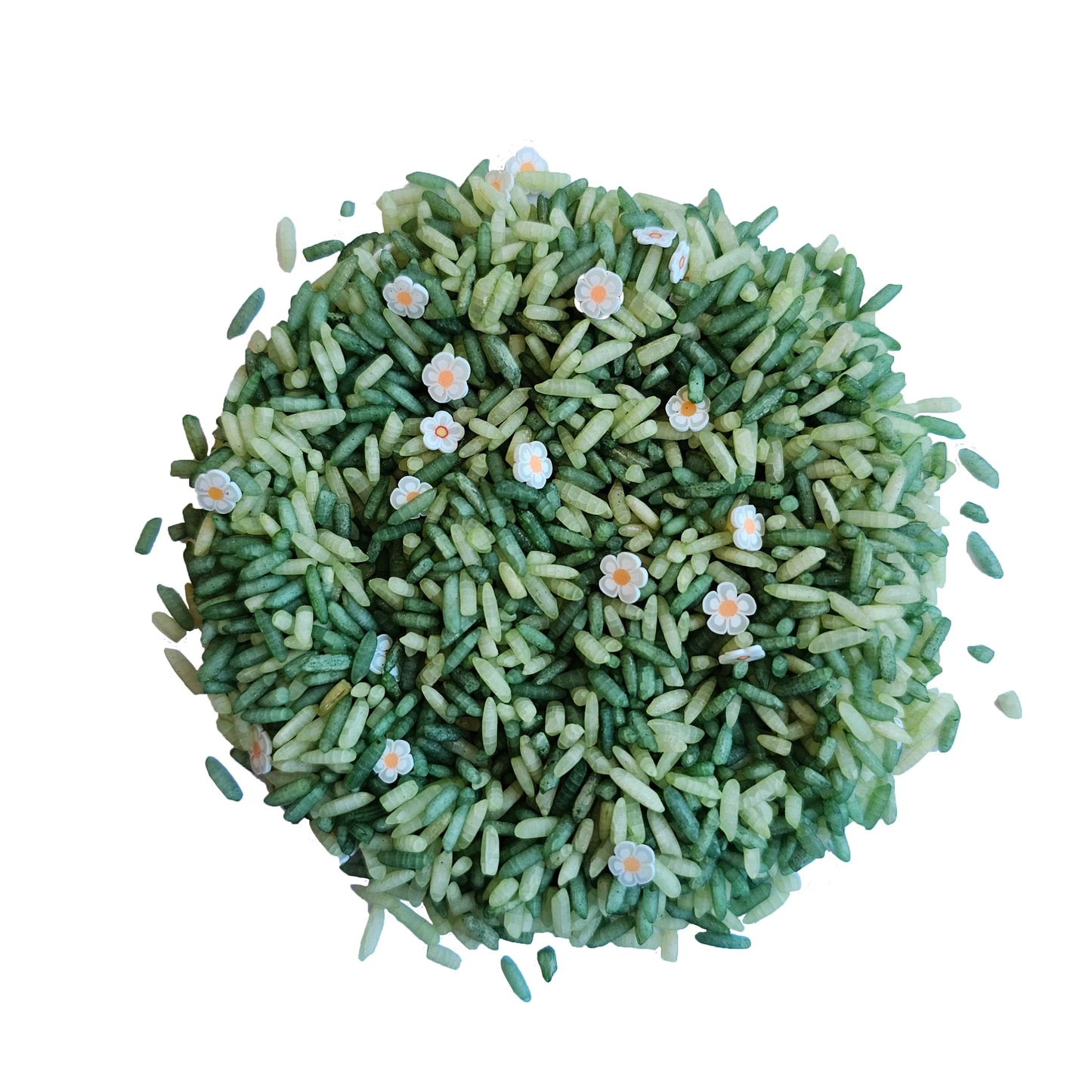 Grennn | Speelrijst | White flower mix