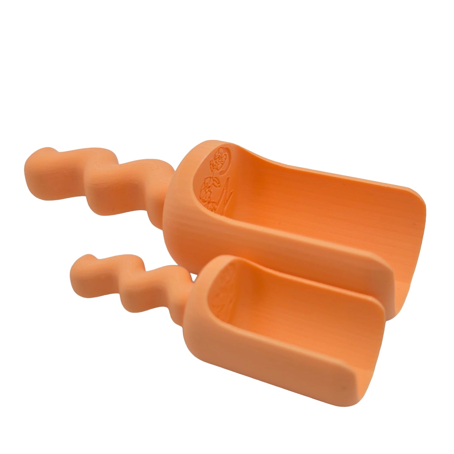 Grennn | Speelschepje  XL | Wave | Pastel oranje