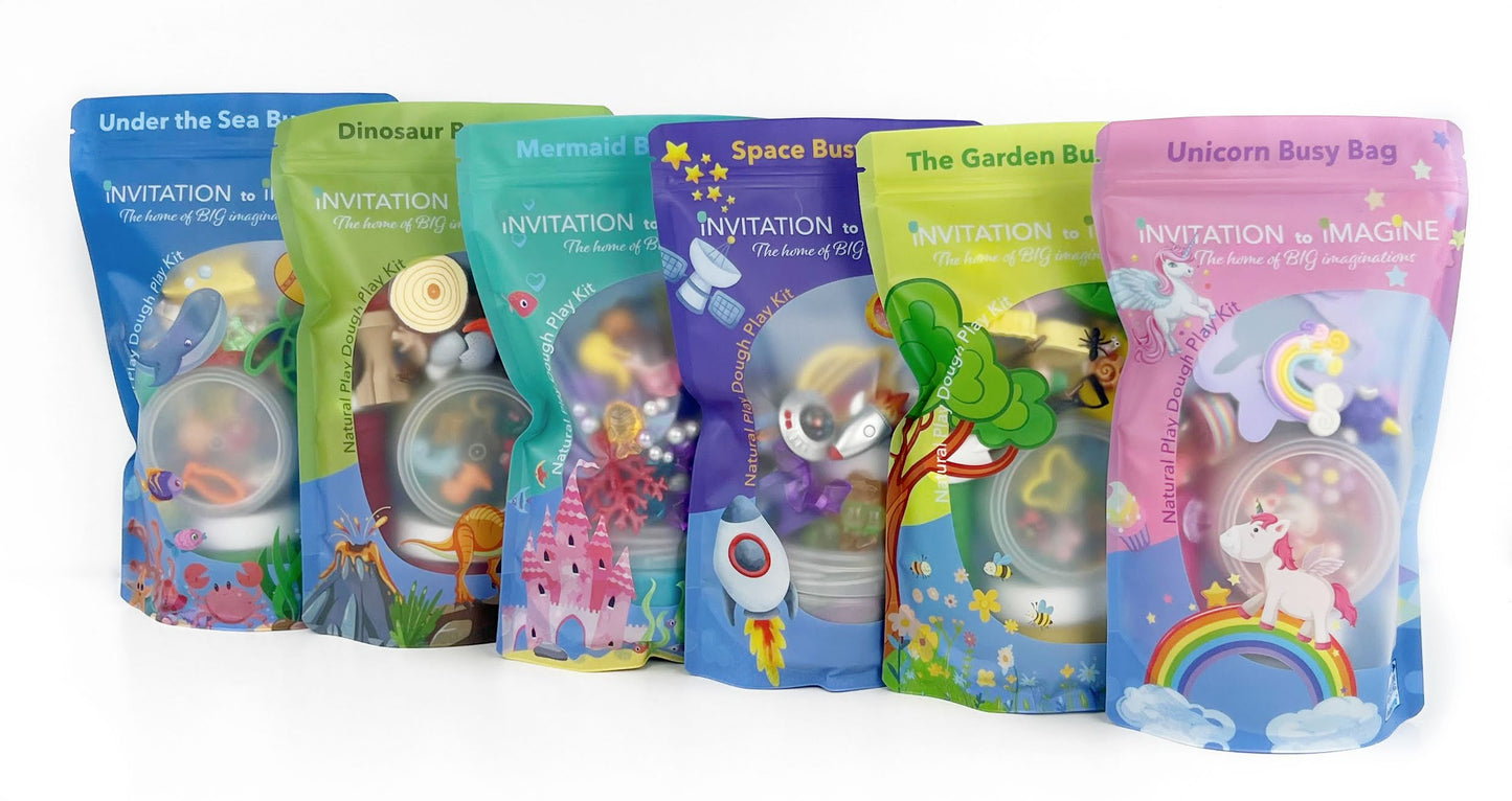 Invitation to Imagine | Busy bag | Mermaid