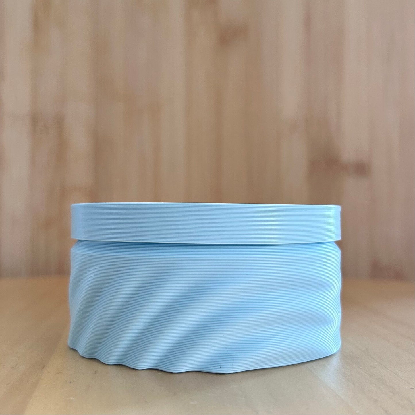 Tiny Green Labo | Eco travel case | Pastel blauw