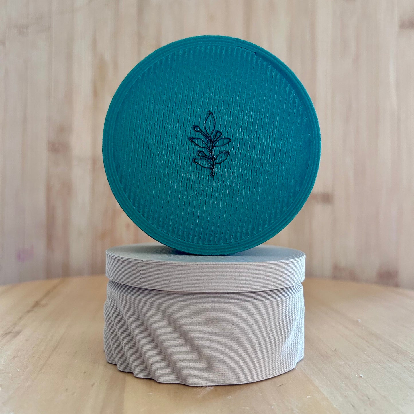 Tiny Green Labo | Eco travel case | Groen