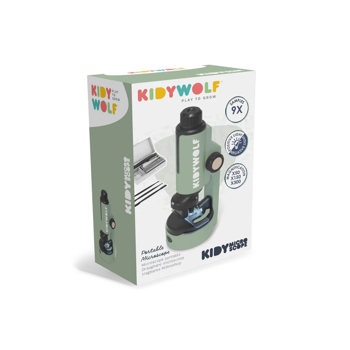 Kidywolf | Draagbare microscoop | Groen