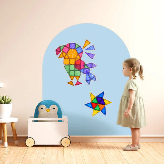 Cleverclixx | Magnetische muursticker | Clever Blue