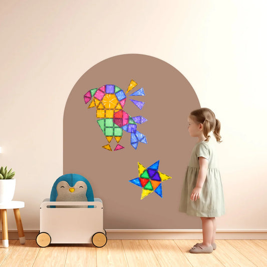 Cleverclixx | Magnetische muursticker | Mocha Cream
