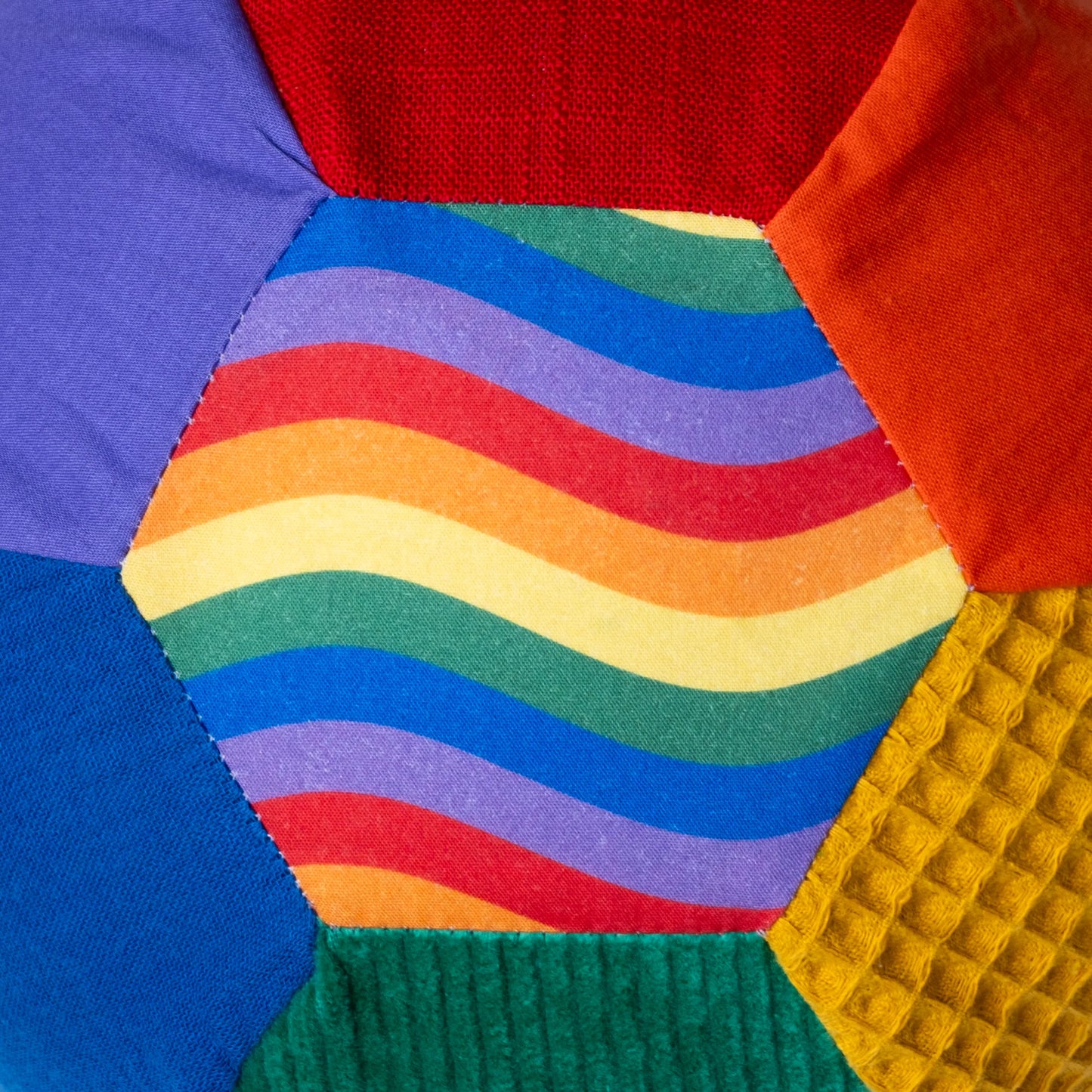 Little Botanic label | Sensorische ballonbal | Regenboog