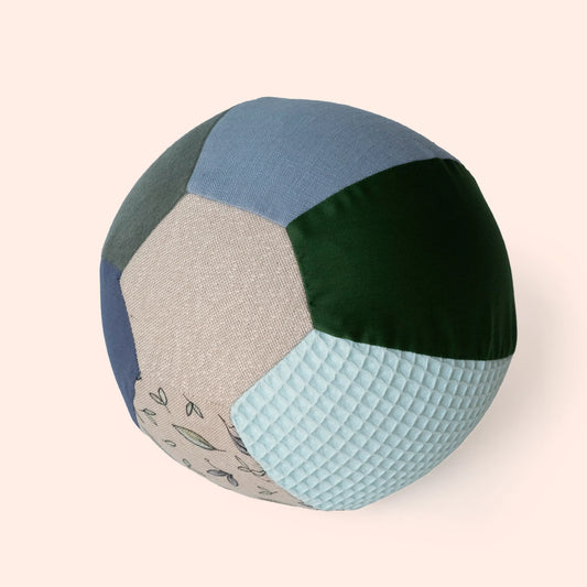 Little Botanic label | Sensorische ballonbal | Green jeans
