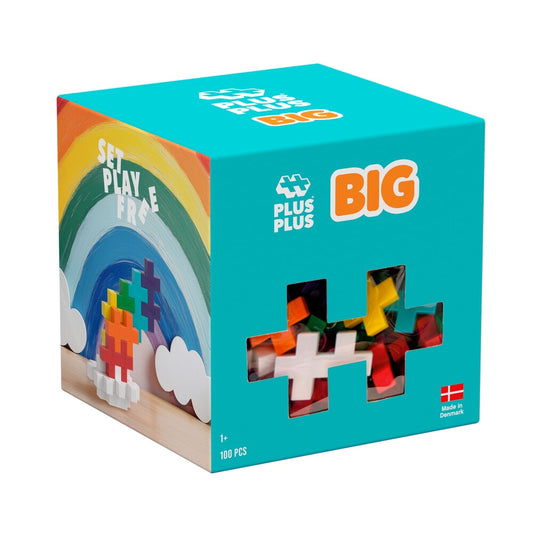 Plus-Plus | Big | Rainbow | 100 stuks