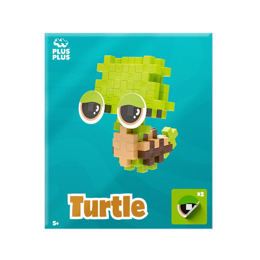Plus-Plus | Pet Packet | Tired Turtle | 36 stuks