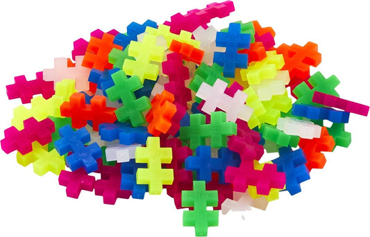 Plus-Plus | Tube | Neon | 100 stuks