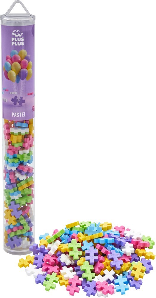 Plus-Plus | Tube | Pastel | 100 stuks