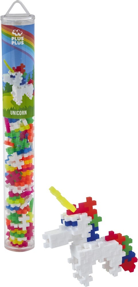 Plus-Plus | Tube | Eenhoorn | 100 stuks