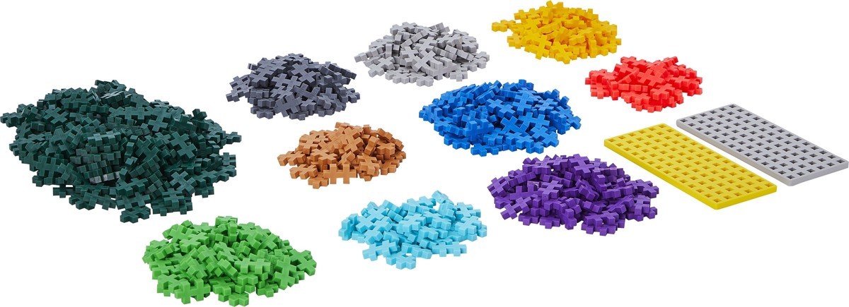 Plus-Plus | Learn to build | Dinosaurs | 600 stuks