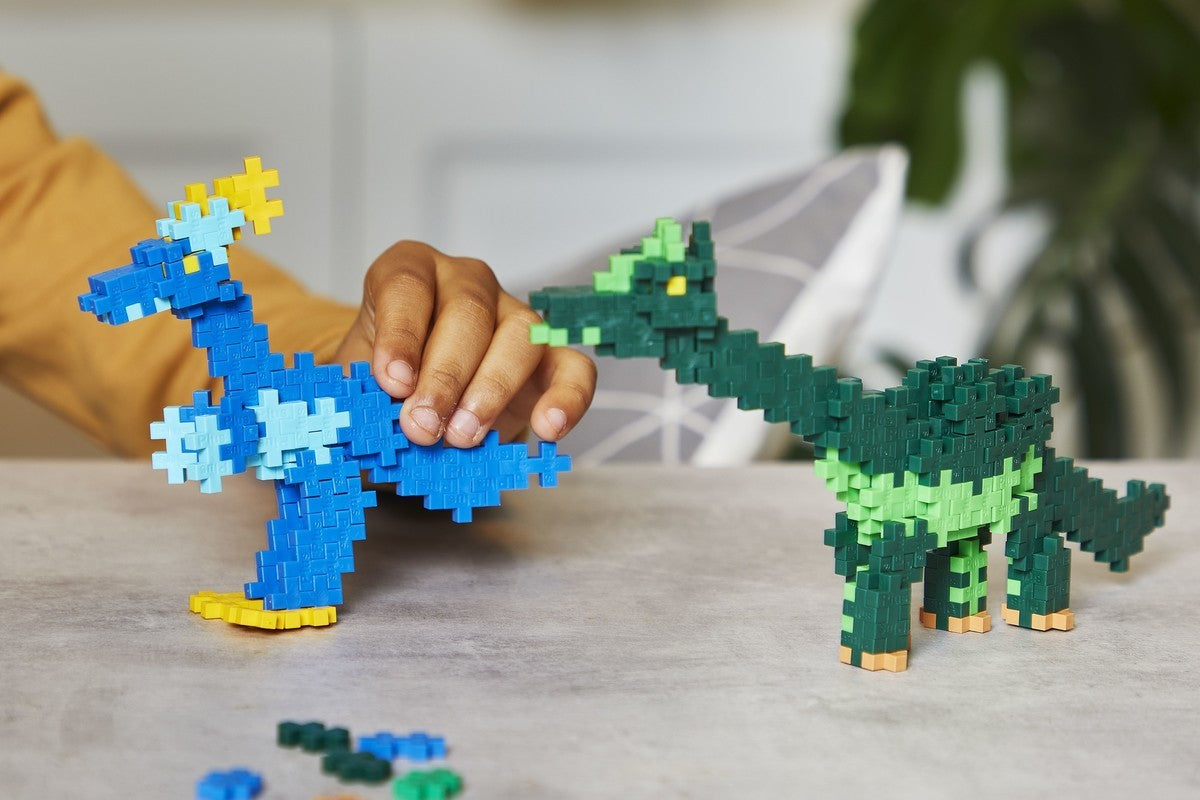 Plus-Plus | Learn to build | Dinosaurs | 600 stuks