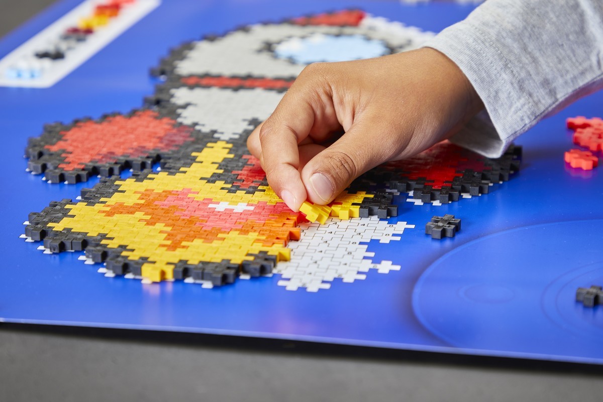 Plus-Plus | Puzzle by number | Raket | 500 stuks