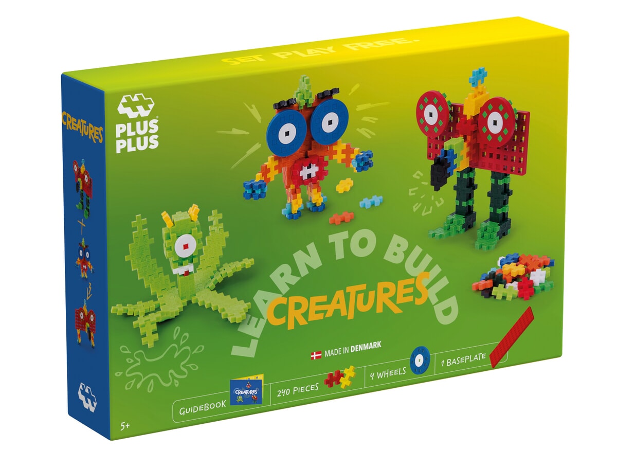 Plus-Plus | Learn to build | Creatures | 240 stuks
