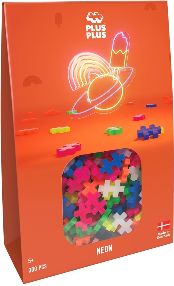 Plus-Plus | Neon | 300 stuks