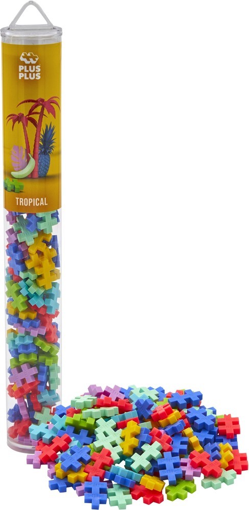 Plus-Plus | Tube | Tropical | 100 stuks