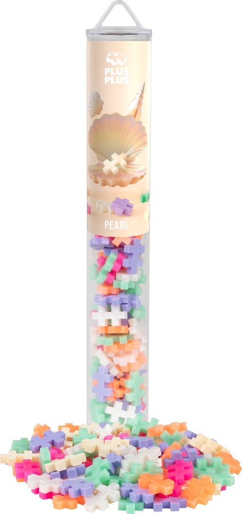 Plus-Plus | Tube | Pearl | 100 stuks