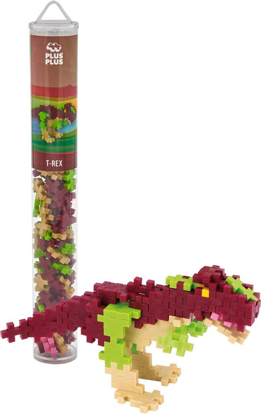 Plus-Plus | Tube | T-rex | 100 stuks