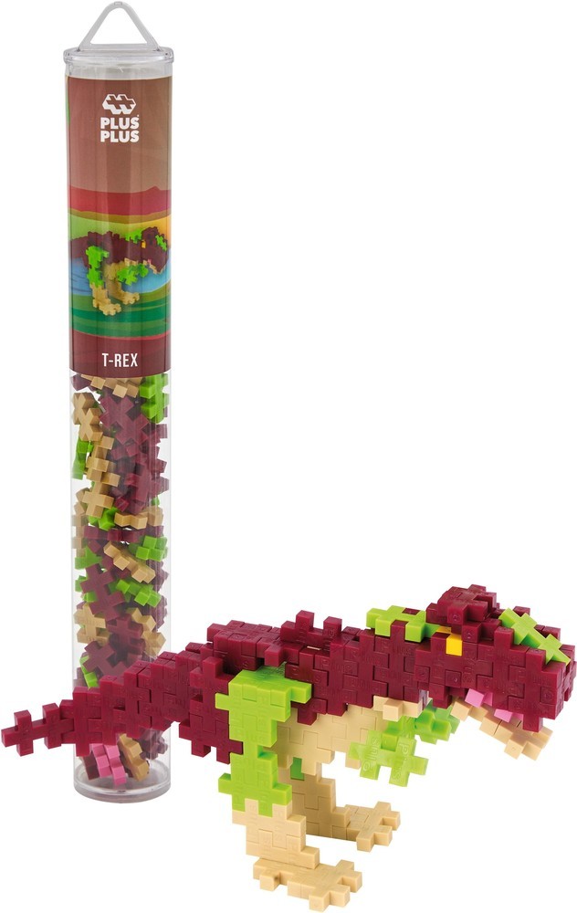 Plus-Plus | Tube | T-rex | 100 stuks