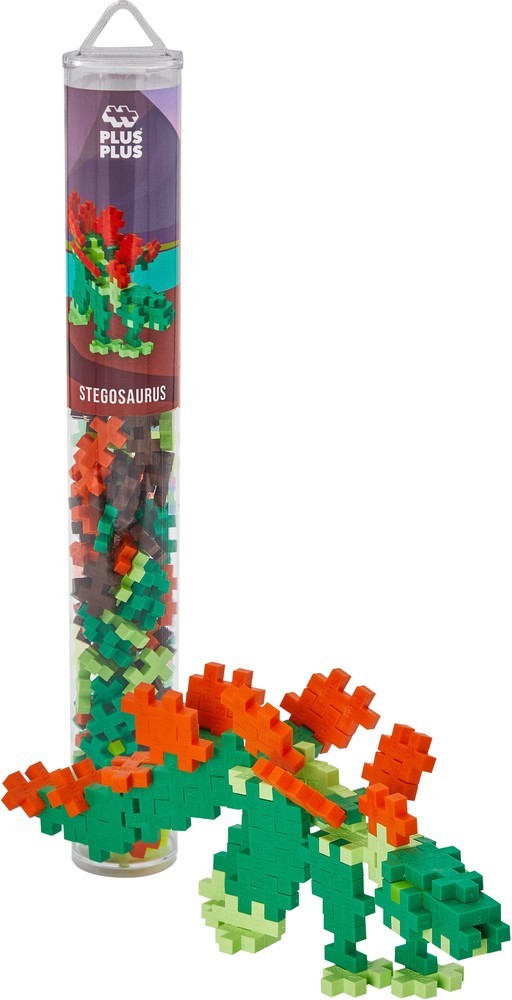 Plus-Plus | Tube | Stegosaurus | 100 stuks