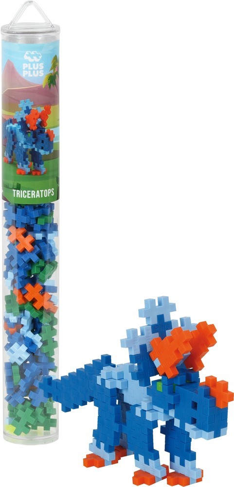 Plus-Plus | Tube | Triceratops | 100 stuks