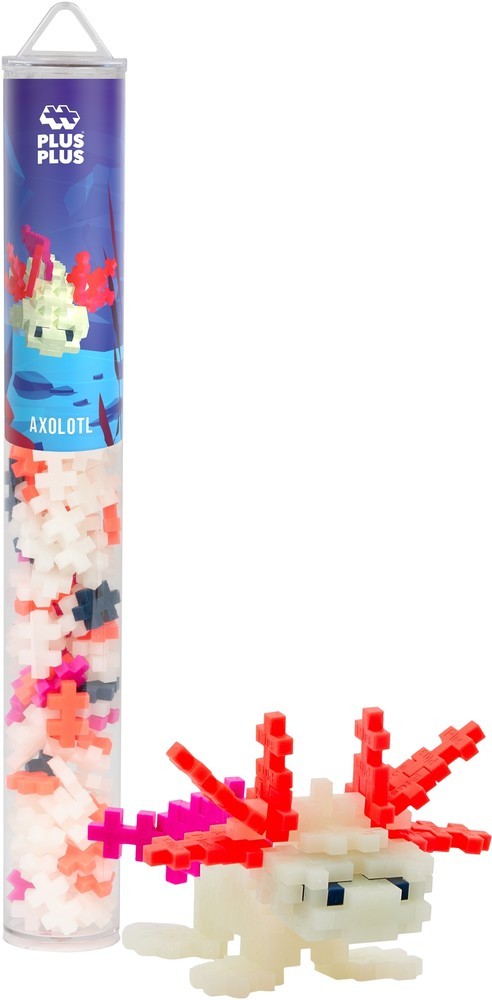 Plus-Plus | Tube | Axolotl | 100 stuks