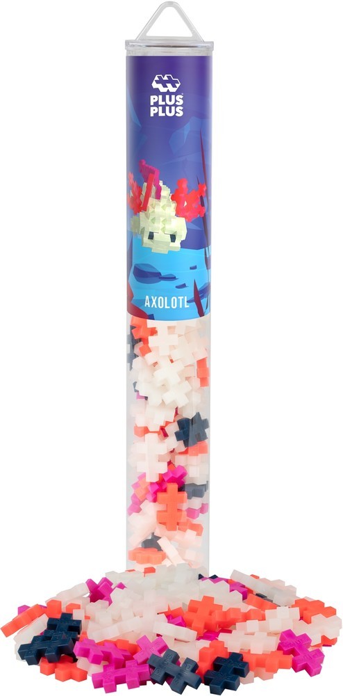 Plus-Plus | Tube | Axolotl | 100 stuks