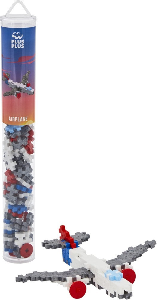 Plus-Plus | Tube | Vliegtuig | 100 stuks