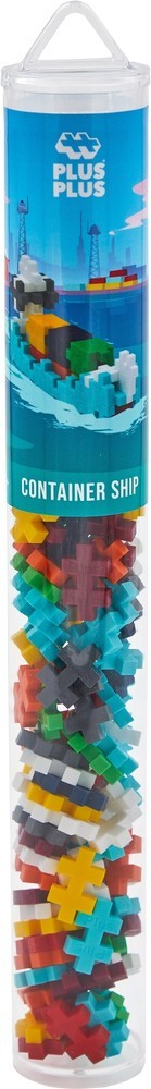 Plus-Plus | Tube | Container schip | 100 stuks