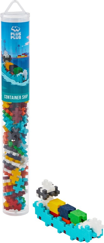 Plus-Plus | Tube | Container schip | 100 stuks