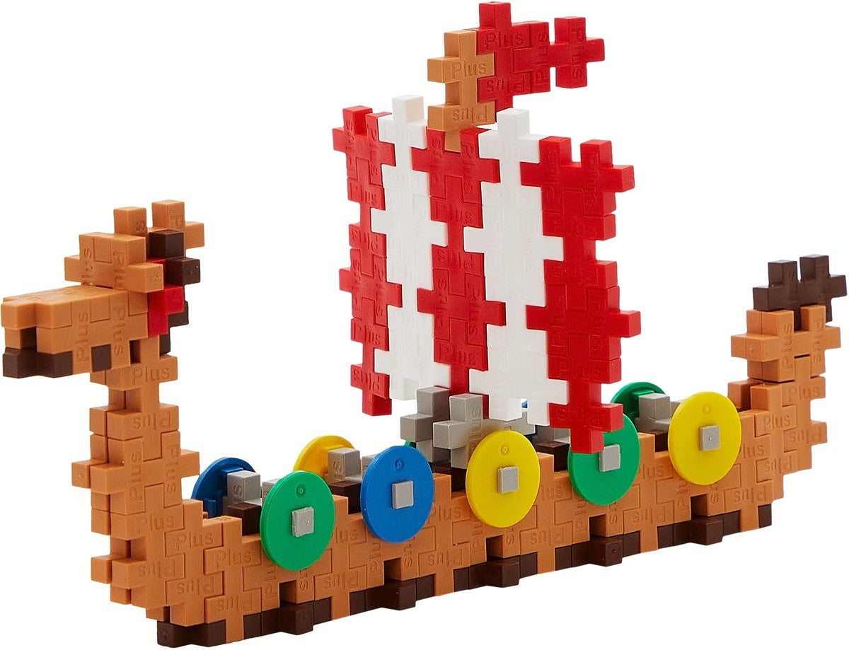 Plus-Plus | Tube | Viking Ship | 100 stuks