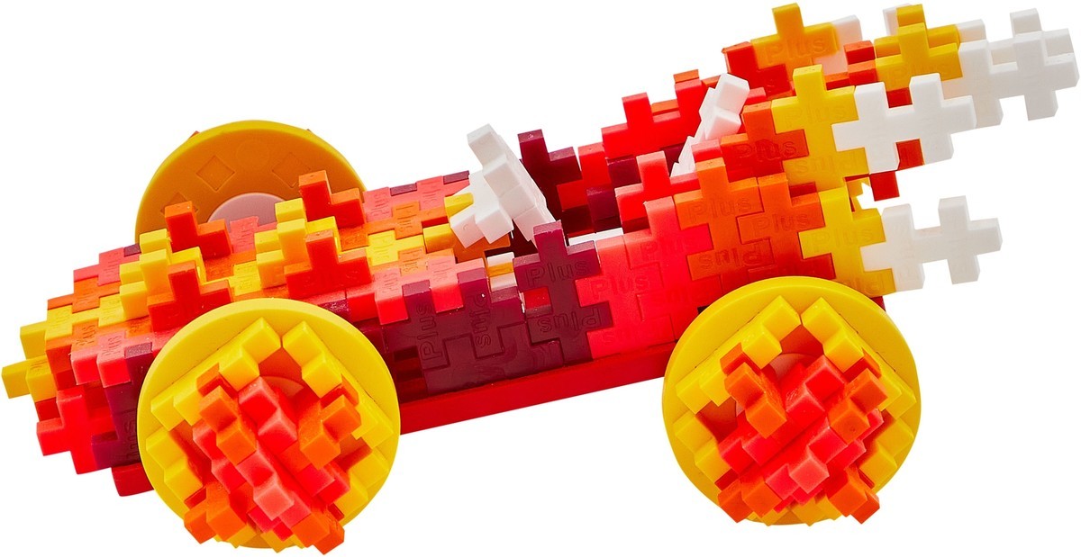 Plus-Plus | Color cars | Fire | 200 stuks