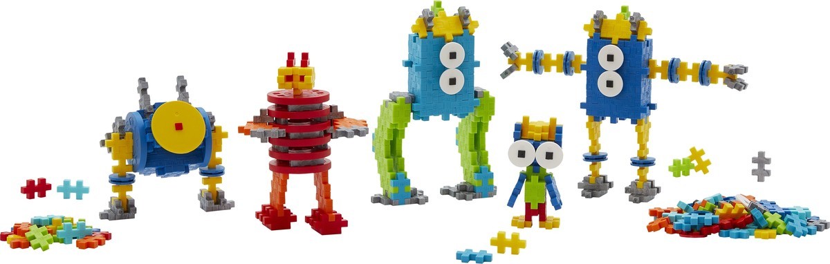 Plus-Plus | Learn to build | Robot | 275 stuks