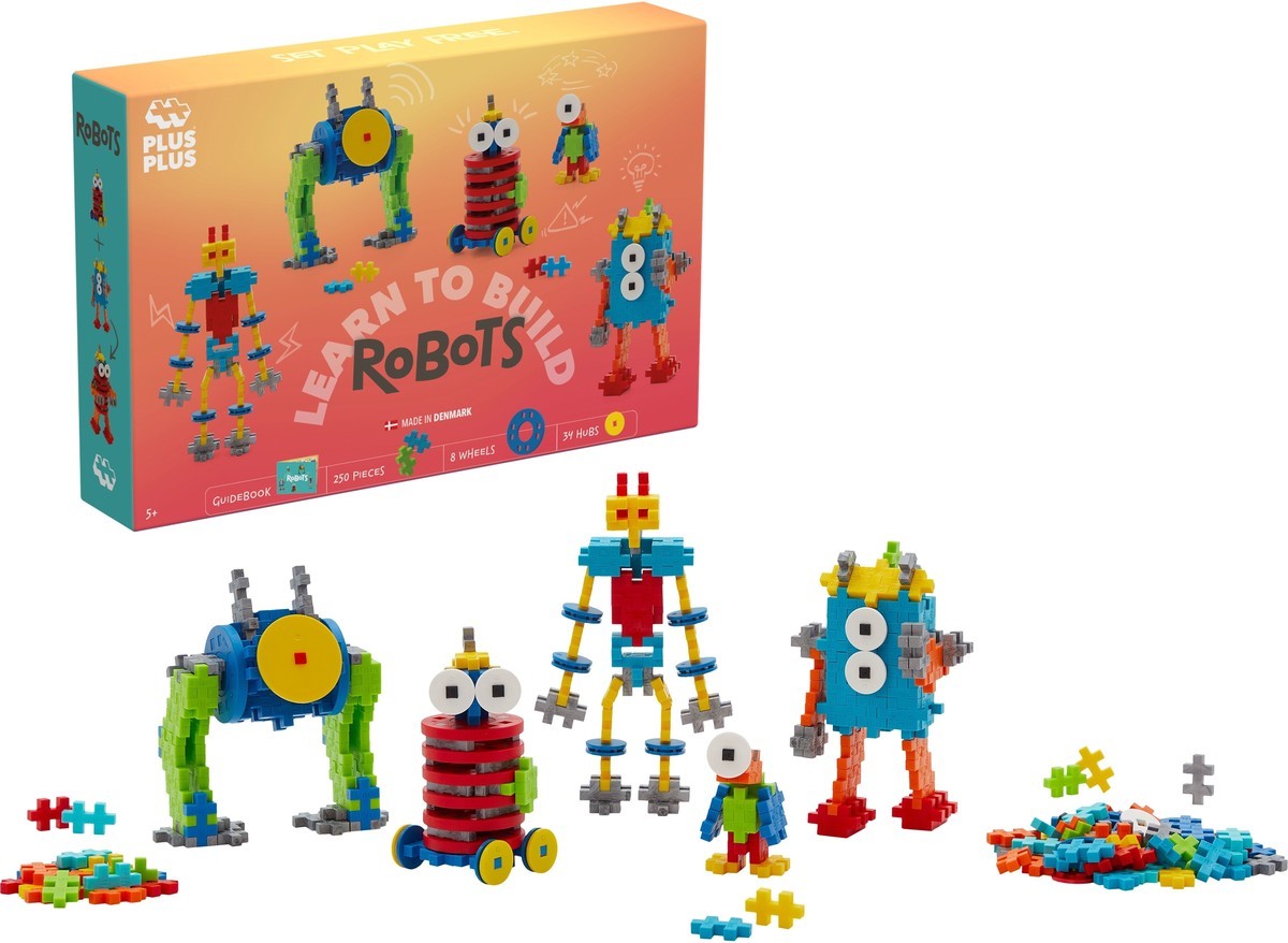 Plus-Plus | Learn to build | Robot | 275 stuks