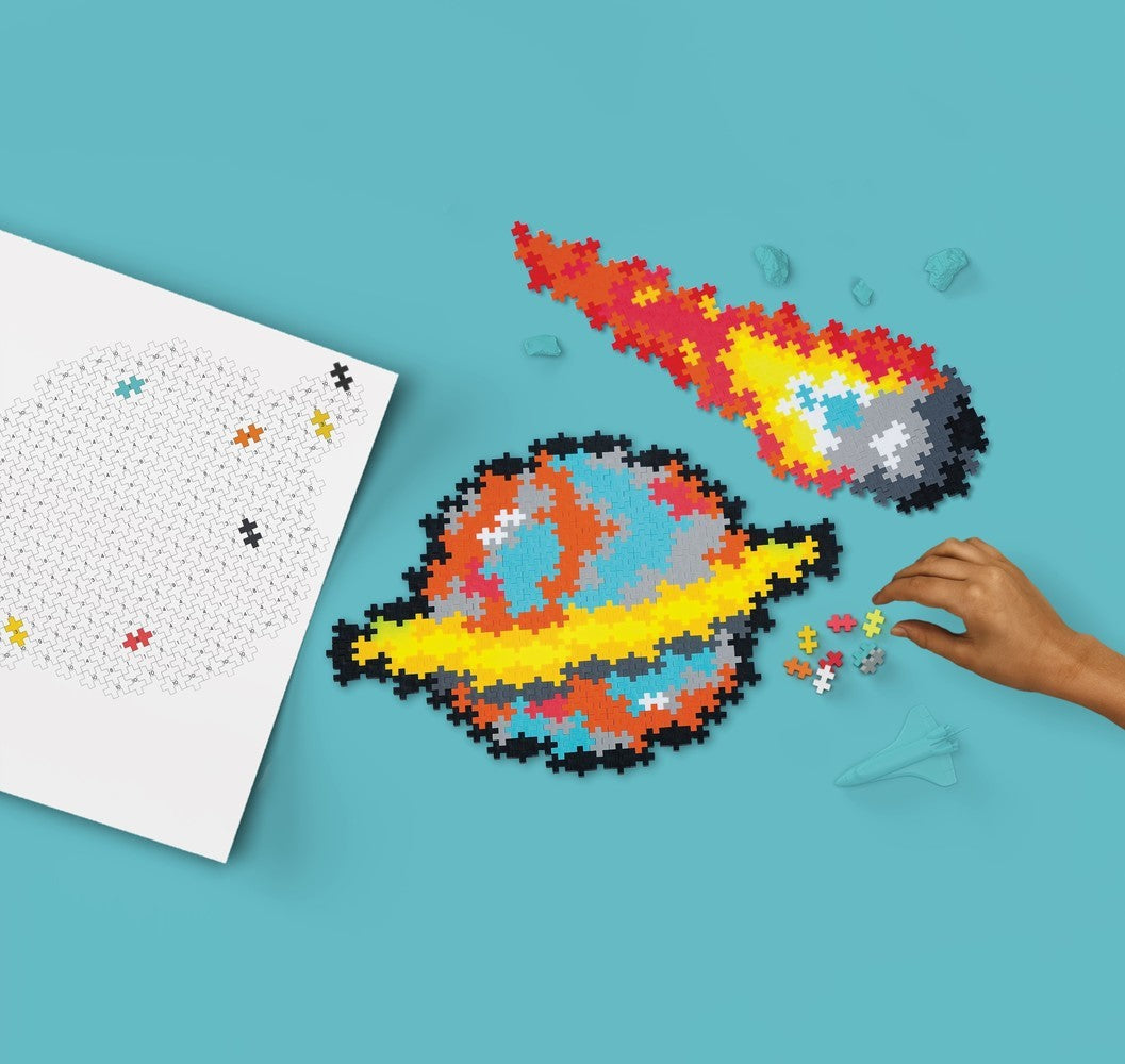 Plus-Plus | Puzzle by number | Ruimte | 500 stuks