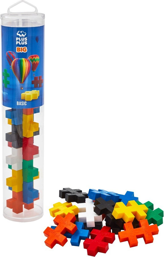 Plus-Plus | Big | Tube | Basic | 15 stuks