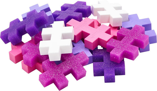 Plus-Plus | Big | Tube | Glitter | 15 stuks